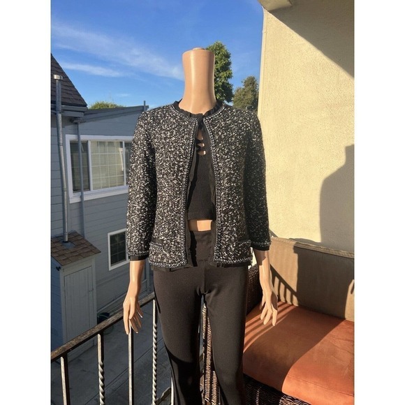 Classiques Enrier Women’s Formal Fancy Holiday Cocktail Blazer Size S - Picture 2 of 10